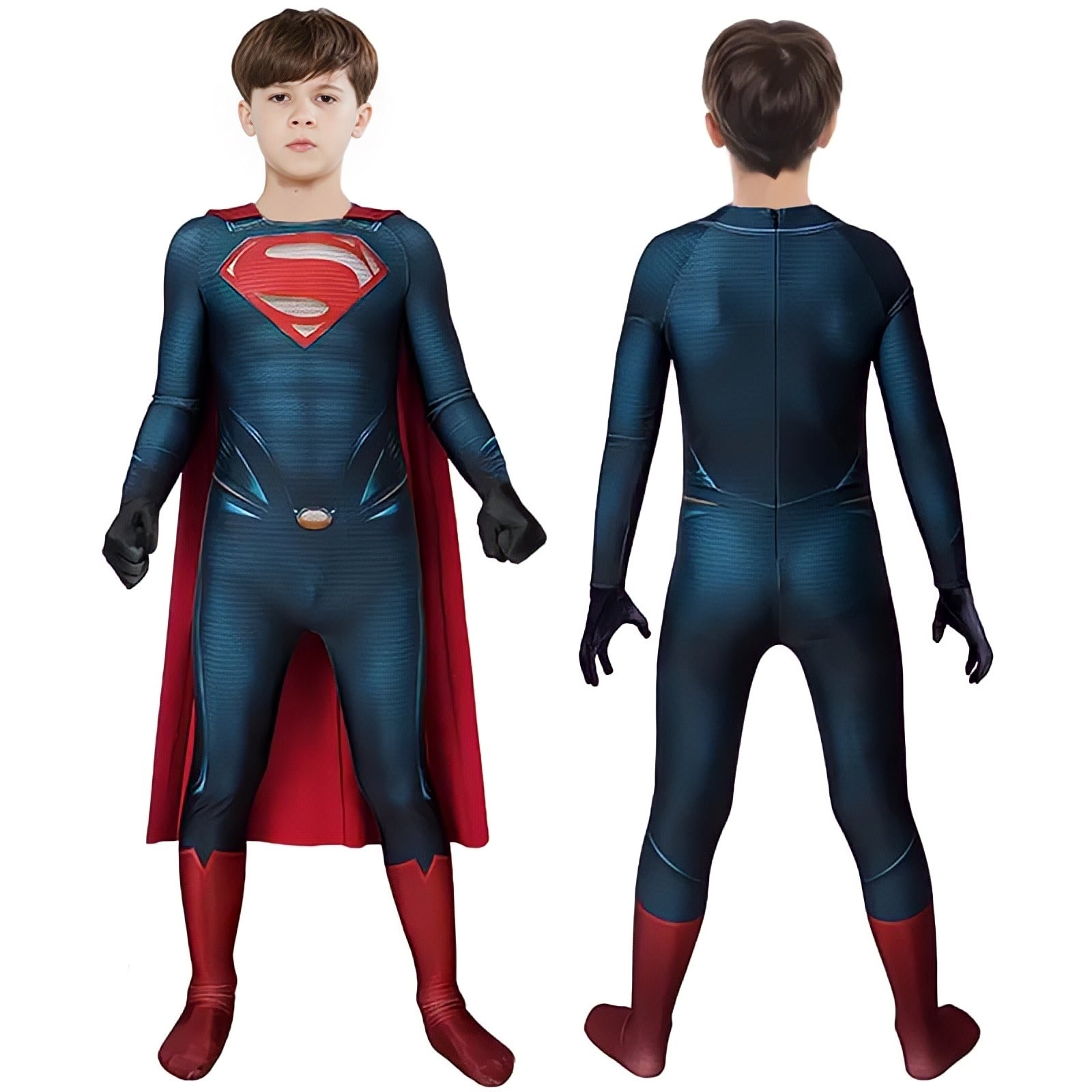 Superman Justice League Costume - Kids Premium Cosplay Suit