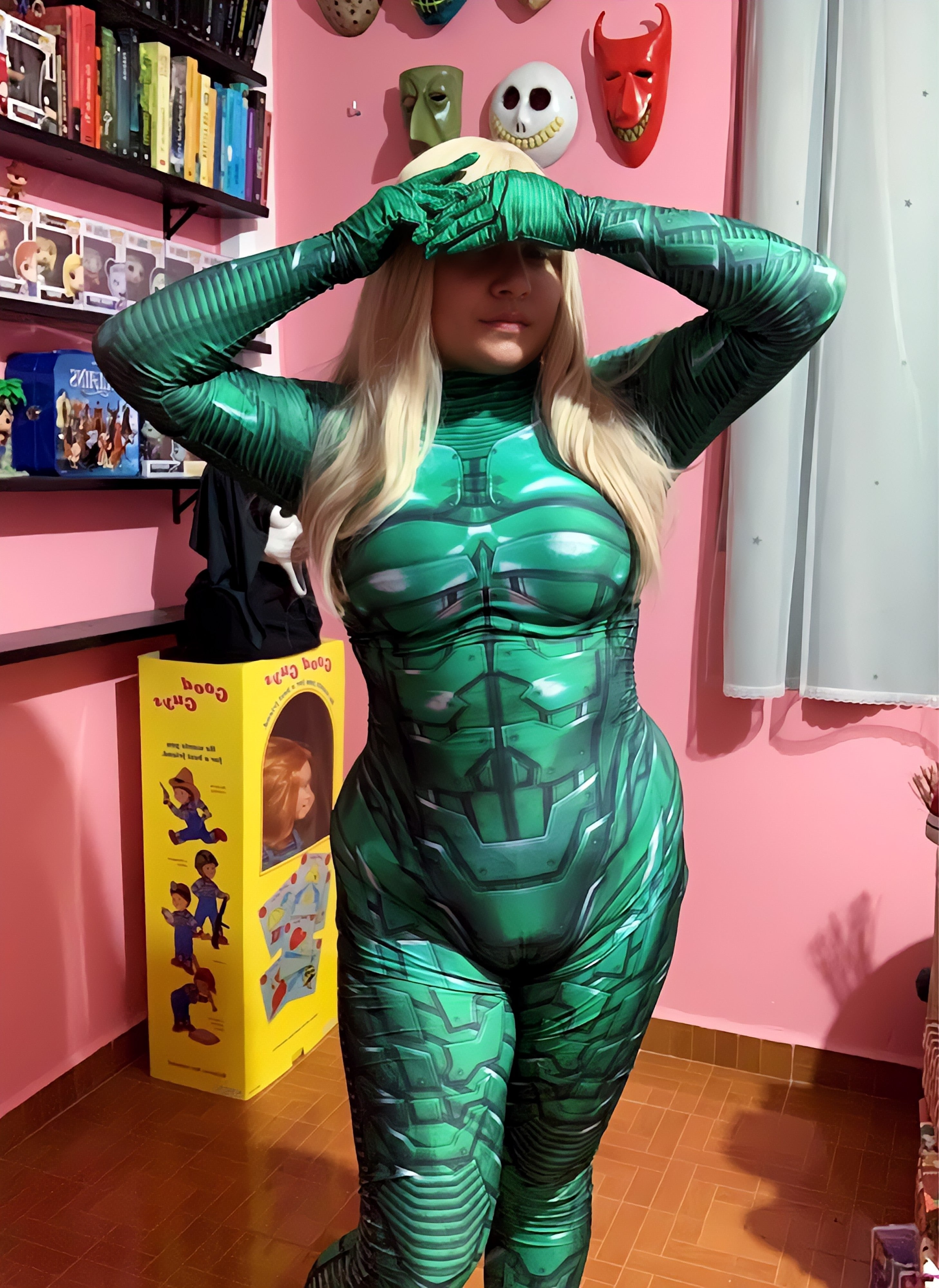 Green Goblin Spider-Man Costume - Adult Premium Cosplay Suit