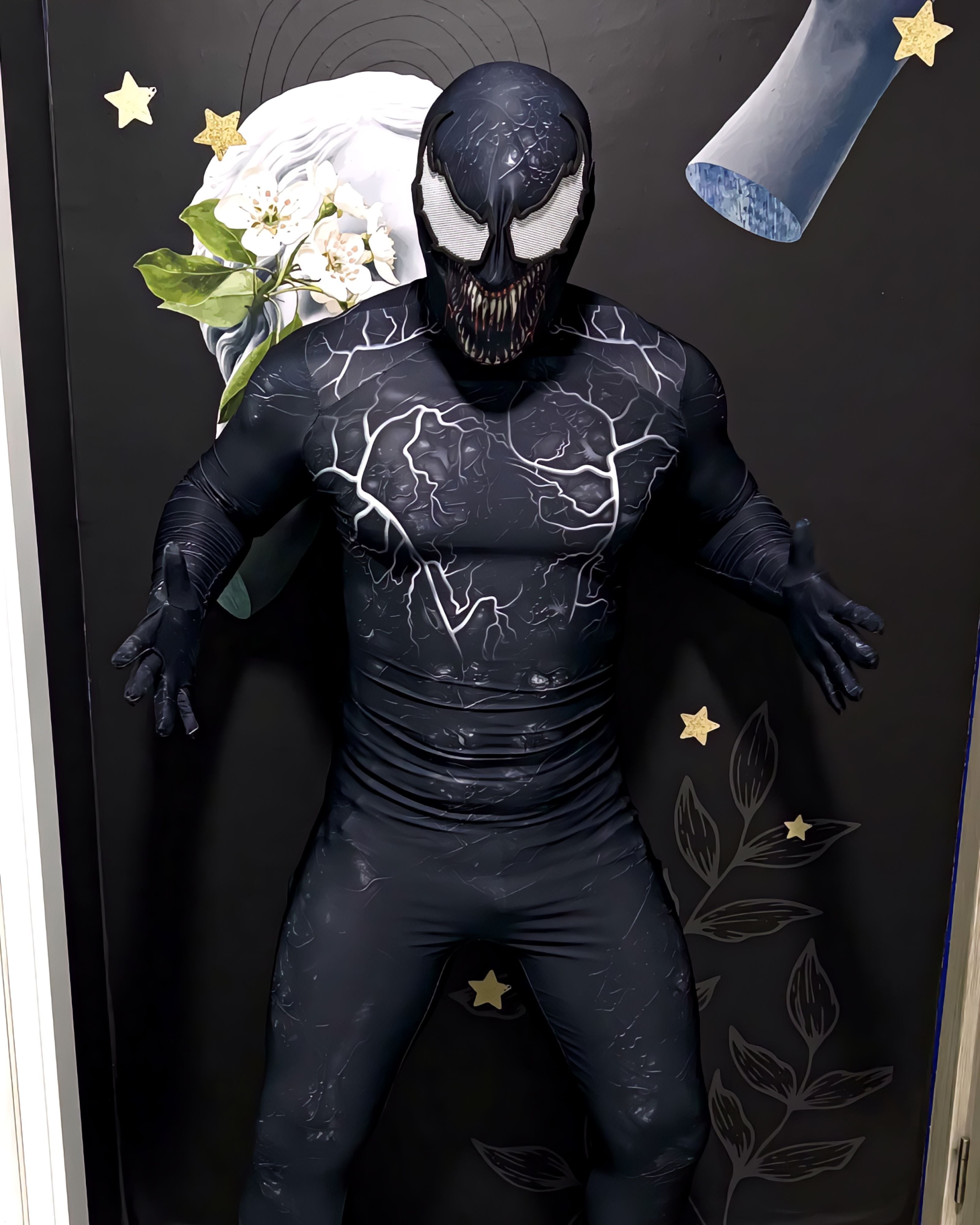 Venom Symbiote Costume - Movie Adult Cosplay Suit