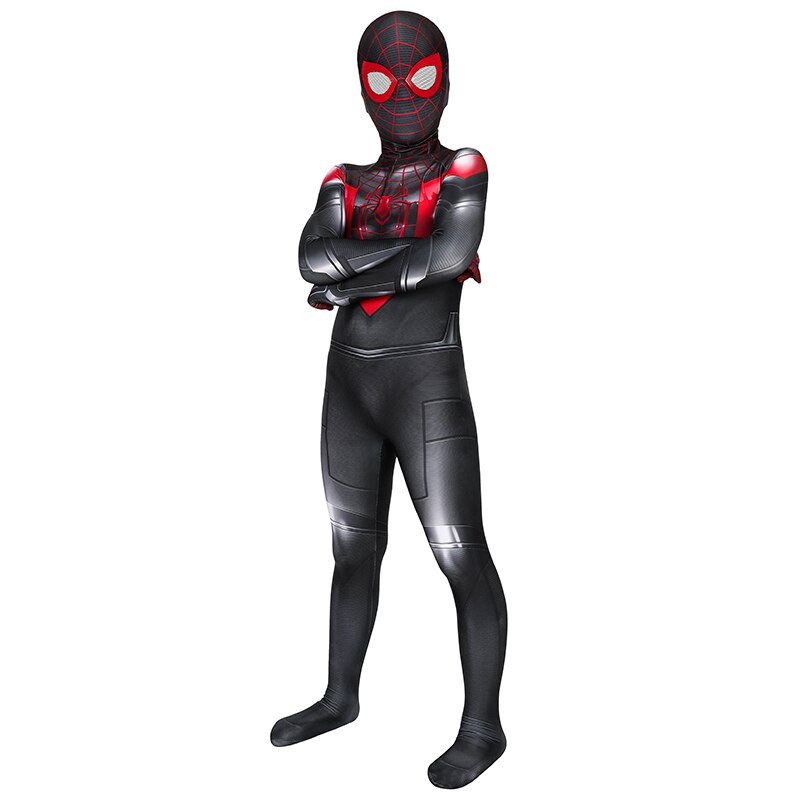 Miles Morales Ultimate Costume - Kids Cosplay Suit