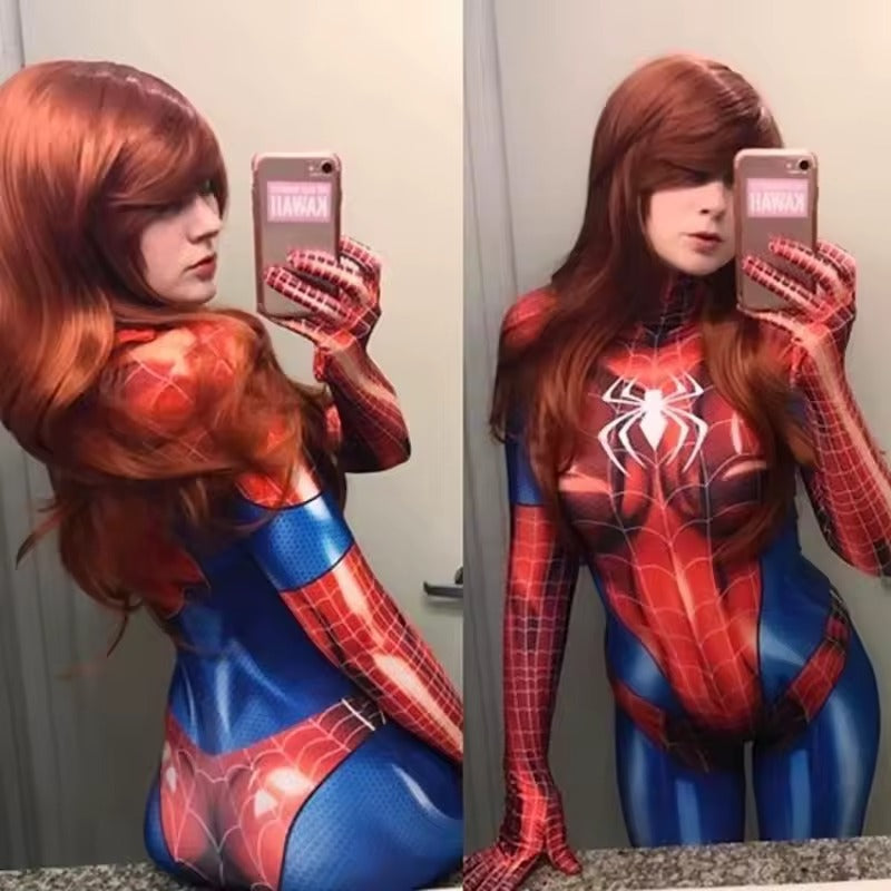 Mary Jane Spider-Woman Costume - Women's Cosplay Suit