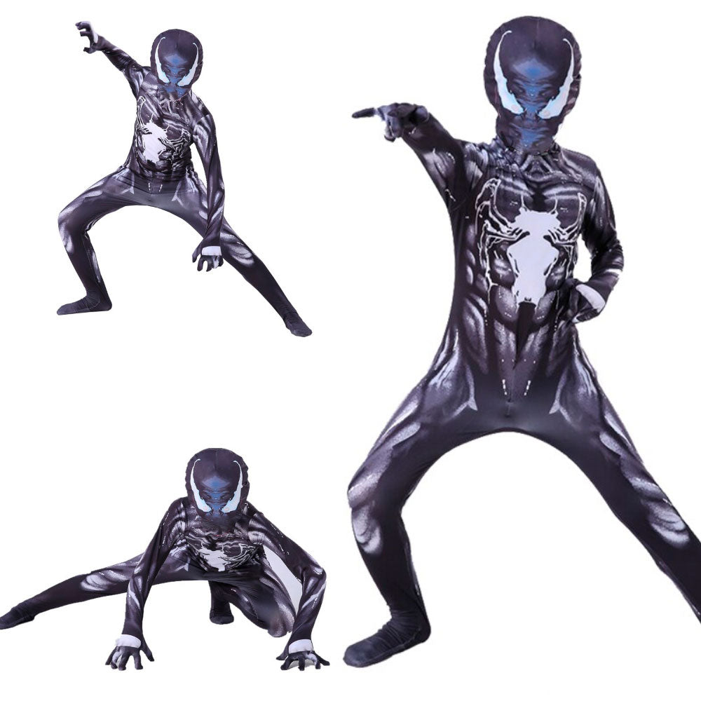 Venom Spider-Man Costume - Kids Premium Cosplay Suit