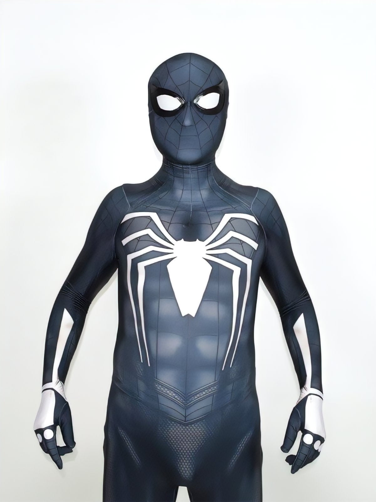 Spider-Man Black Suit PS4 Game Costume - Adult Premium Cosplay Suit