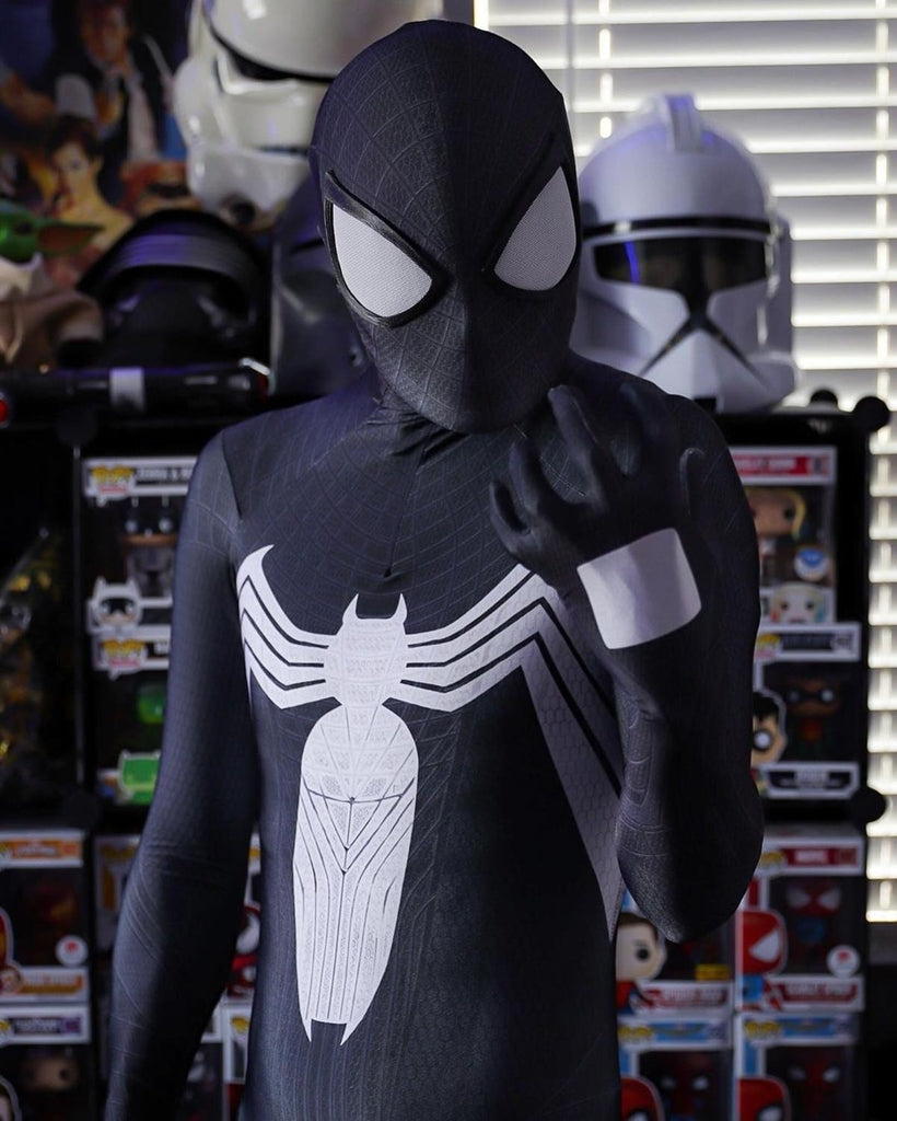 Black Venom Spider-Man Costume - Symbiote Adult Cosplay Suit