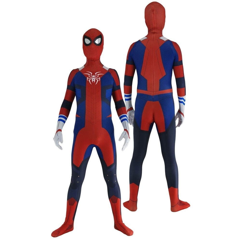 Fantasia Homem-Aranha Crossover Midoriya Adulto Cosplay Luxo Traje Profissional