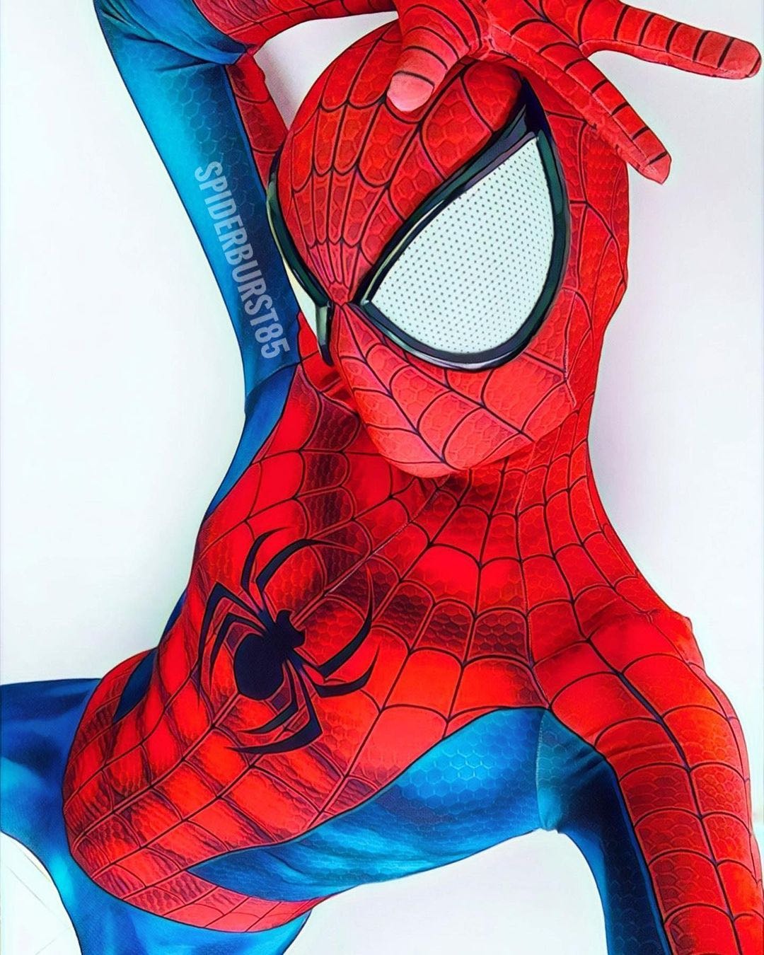 Spider-Man (Peter Parker Big Eyes Comic) Costume - Adult Premium Cosplay Suit