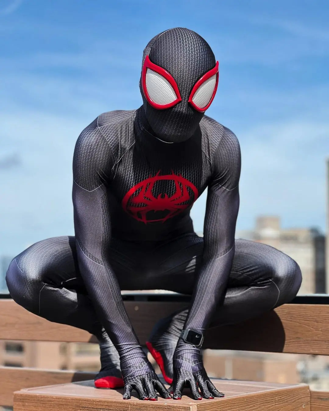 Miles Morales Spider-Verse Costume - Adult Premium Cosplay Suit