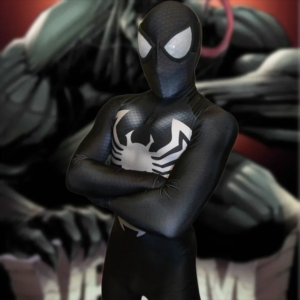 Black Venom Spider-Man Costume - Symbiote Adult Cosplay Suit