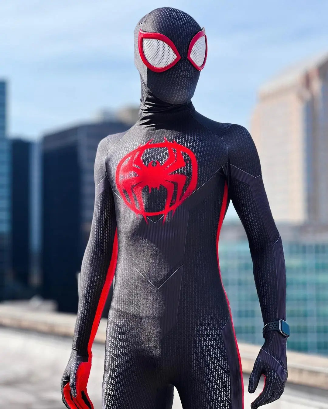 Miles Morales Spider-Verse Costume - Adult Premium Cosplay Suit