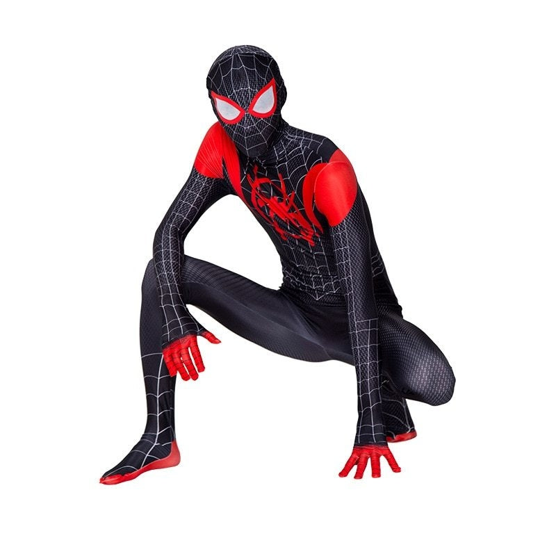 Miles Morales Spider-Verse Costume - Men's Cosplay Suit