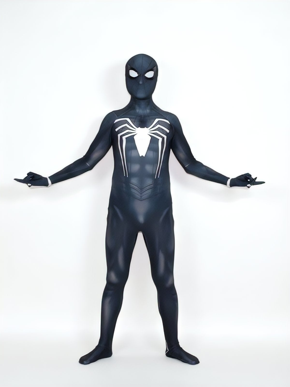 Spider-Man Black Suit PS4 Game Costume - Adult Premium Cosplay Suit