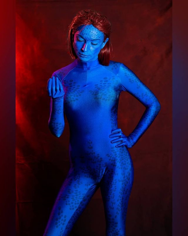 Mystique X-Men Costume - Women's Cosplay Suit