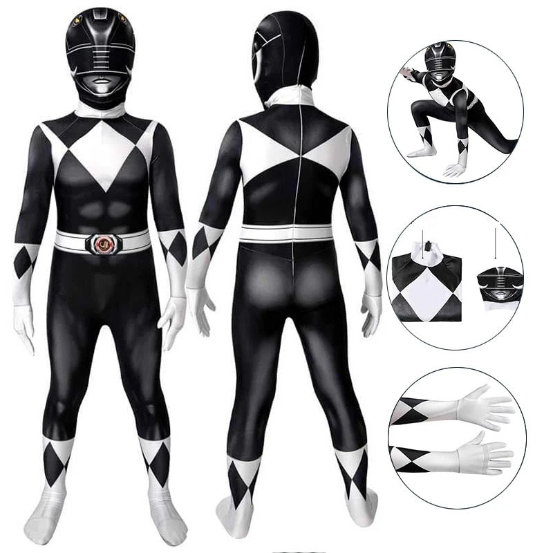 Red Ranger Classic Power Rangers Costume - Kids Cosplay Suit