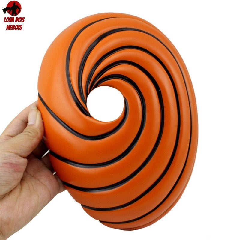 Obito Uchiha (Tobi) Mask - Naruto Akatsuki Realistic Latex Cosplay Mask with Hood
