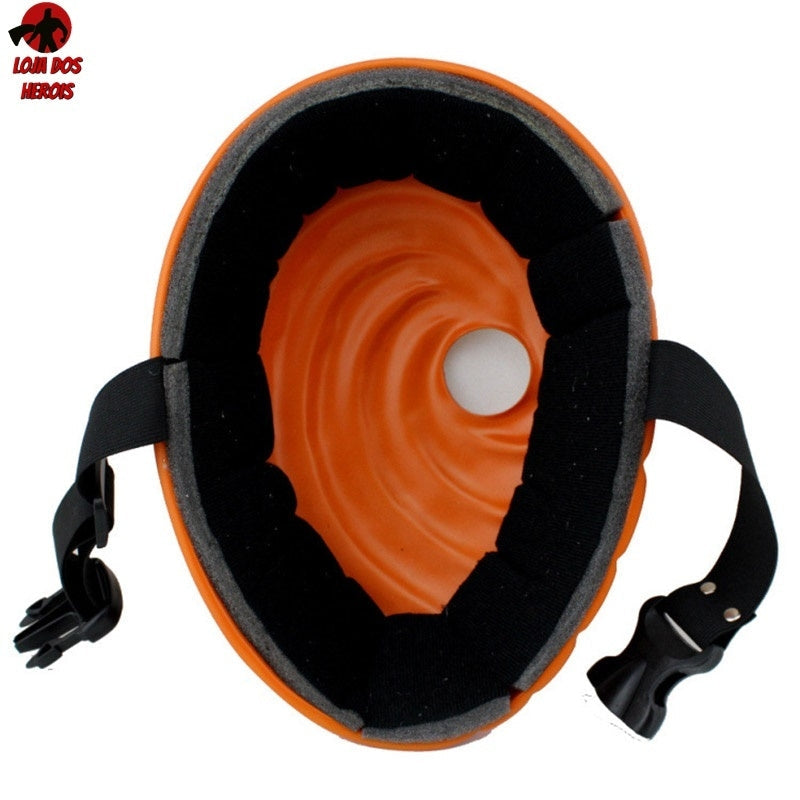 Obito Uchiha (Tobi) Mask - Naruto Akatsuki Realistic Latex Cosplay Mask with Hood