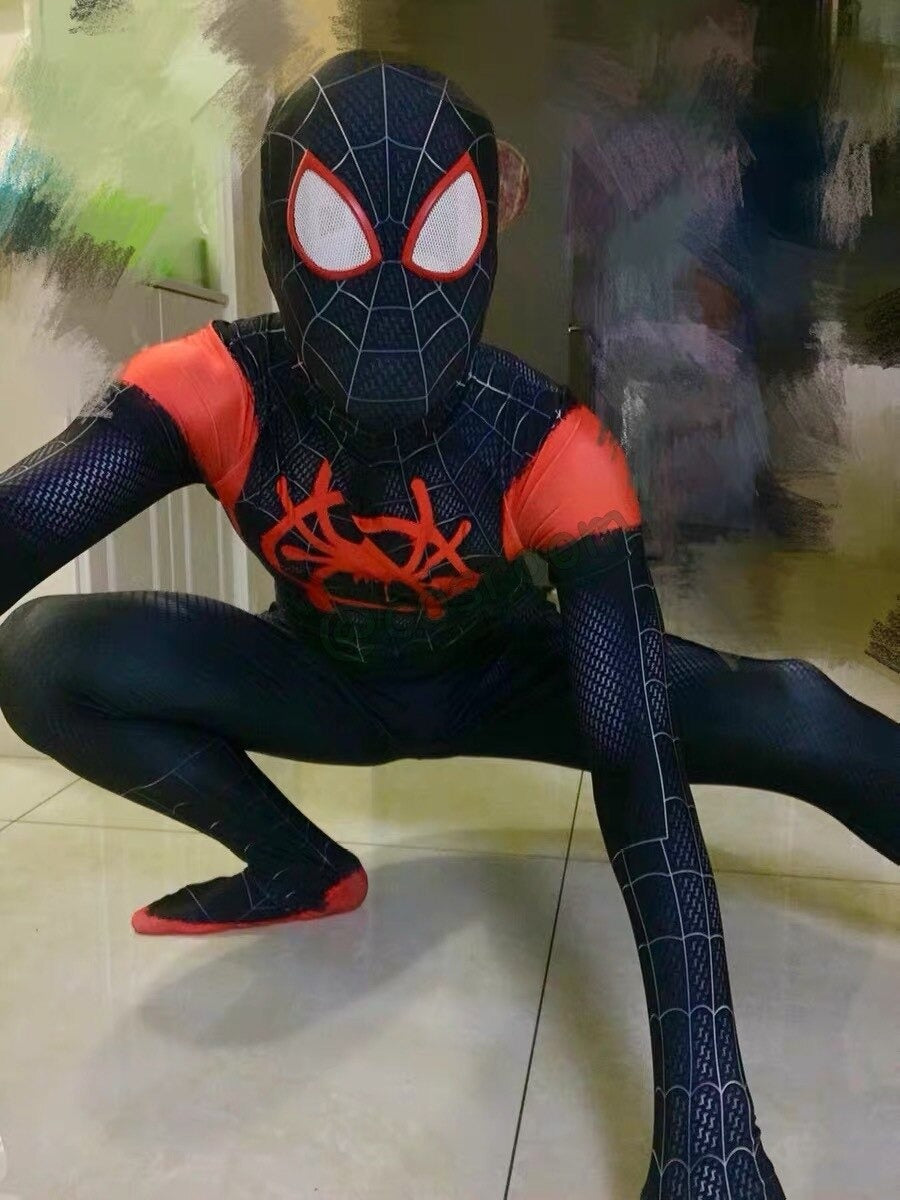 Miles Morales Spider-Verse Costume - Men's Premium Cosplay Suit