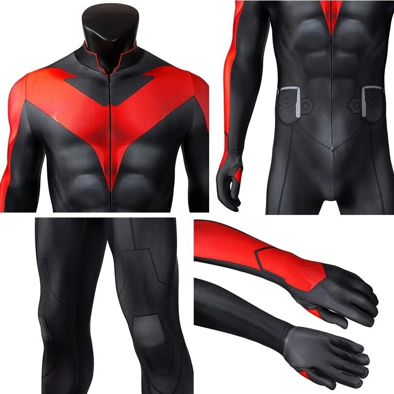 Nightwing Red Hood Edition (Dick Grayson) Costume - Adult Cosplay Suit