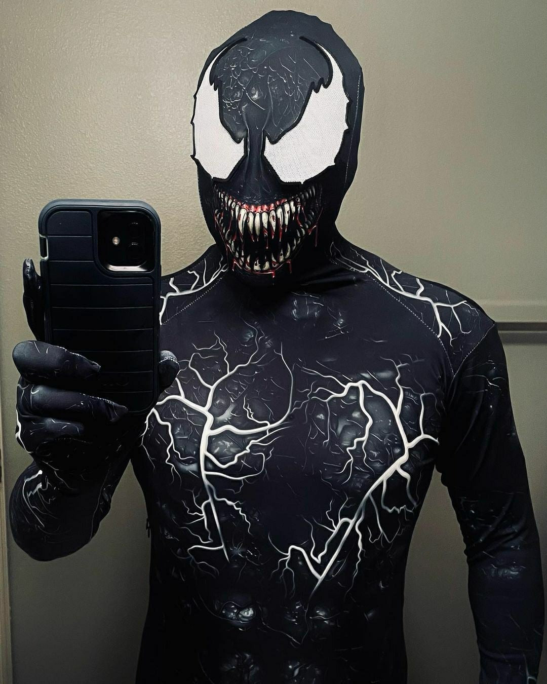 Venom Symbiote Costume - Movie Adult Cosplay Suit