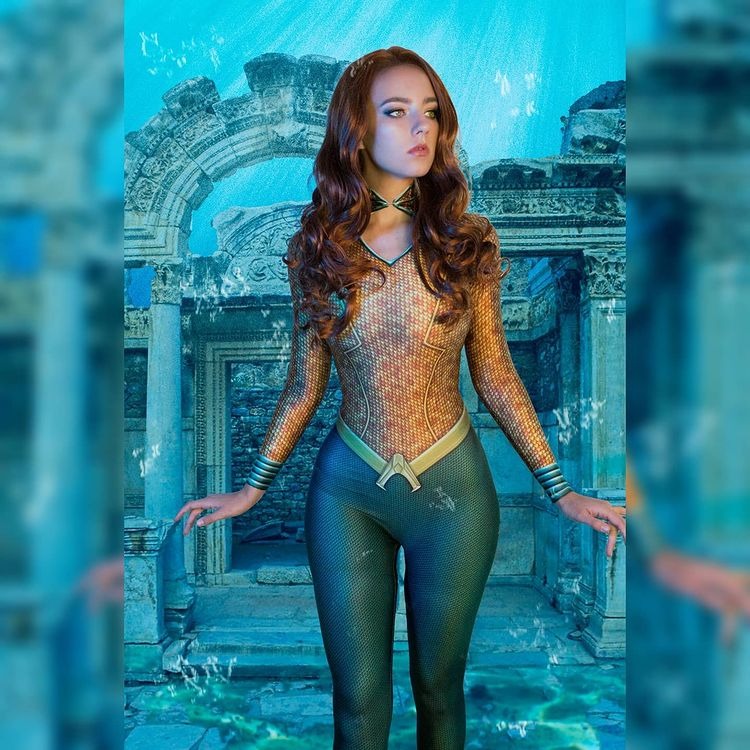 Mera Aquaman Costume - Women's Cosplay Suit