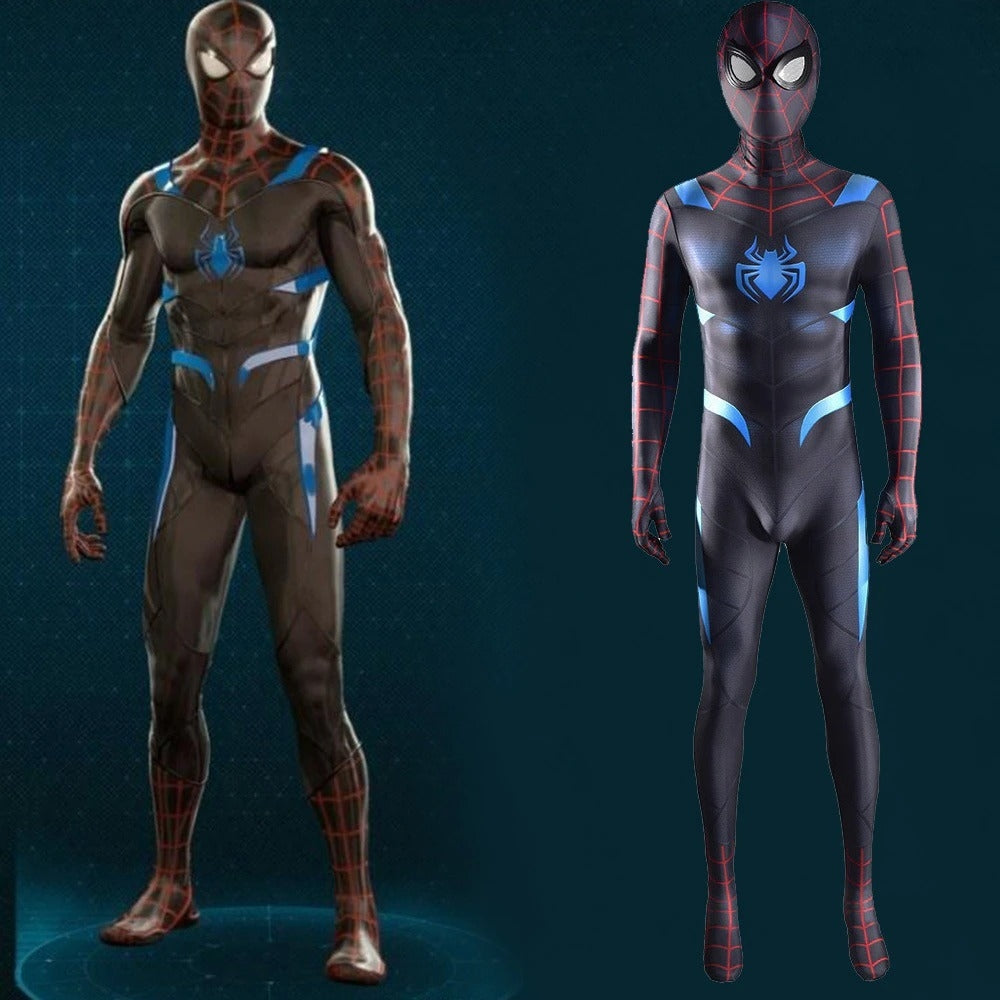 Fantasia Homem-Aranha Traje Guerra Secreta Adulto Cosplay Luxo Profissional