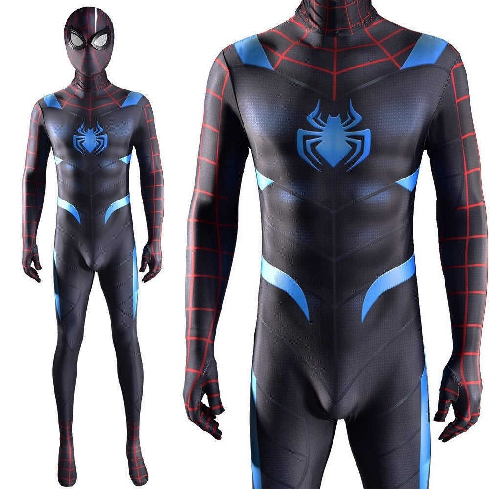 Fantasia Homem-Aranha Traje Guerra Secreta Adulto Cosplay Luxo Profissional