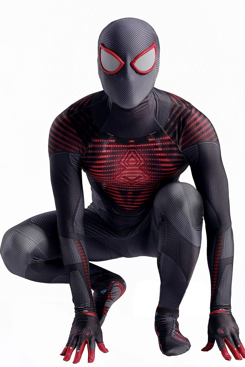 Miles Morales Spider-Man Game Costume - Adult Premium Cosplay Suit