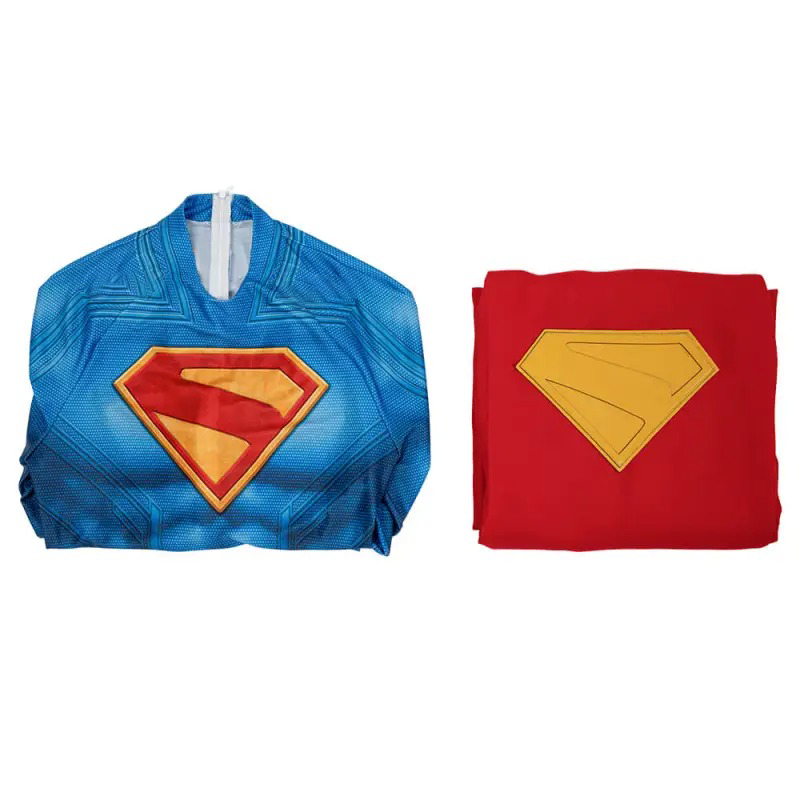 Superman Legacy (2025) Costume with Cape - Adult & Kids Cosplay Suit