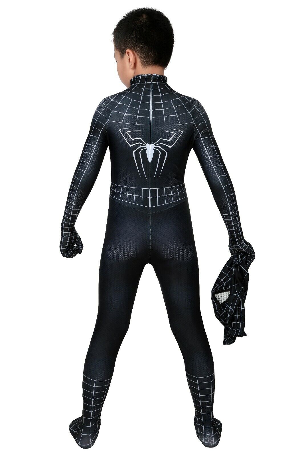 Spider-Man Venom Black Suit Costume - Kids Cosplay Suit