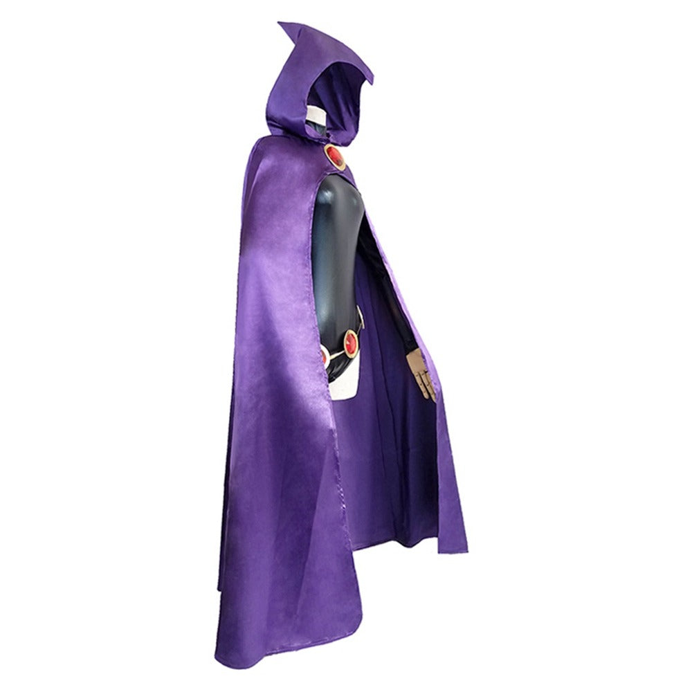 Raven Teen Titans Costume - Women's Cosplay Suit