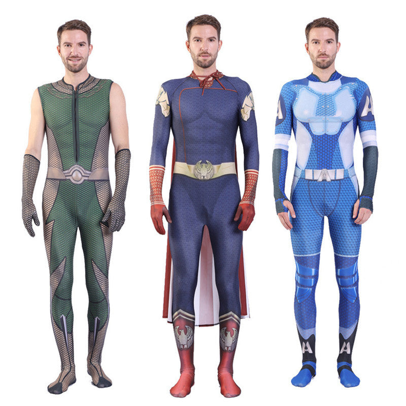 Homelander Costume - The Boys Adult Cosplay Suit