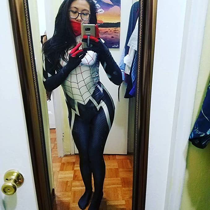Silk (Cindy Moon) Costume - Women's Premium Cosplay Suit