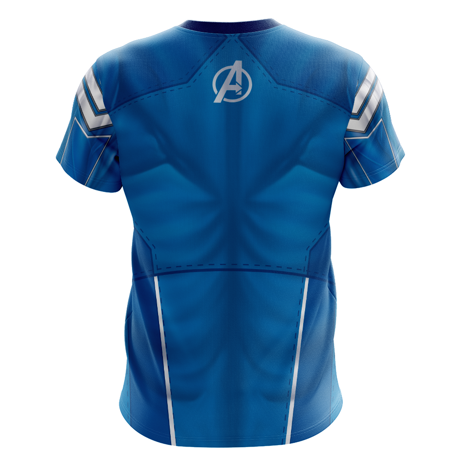 Captain America: The First Avenger Classic Dry-Fit Shirt - Long Sleeve