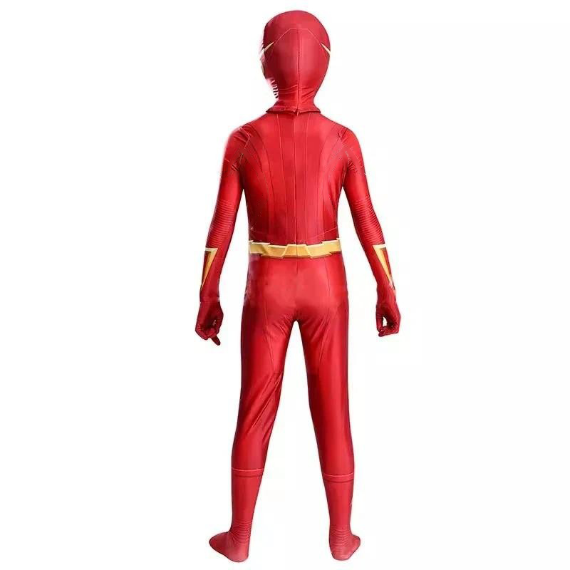 Kids The Flash (Barry Allen) Costume with Mask - Children's Cosplay