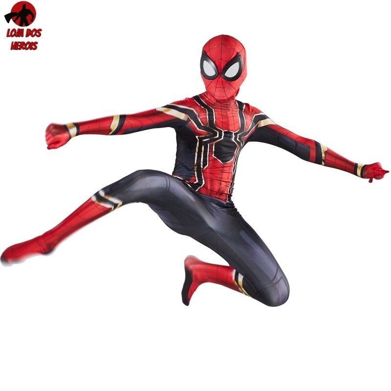 Iron Spider Costume - Kids Party Cosplay Suit