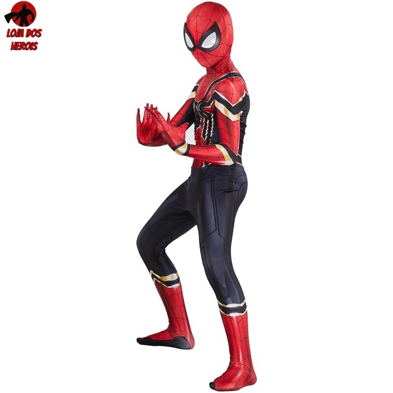 Iron Spider Costume - Kids Party Cosplay Suit