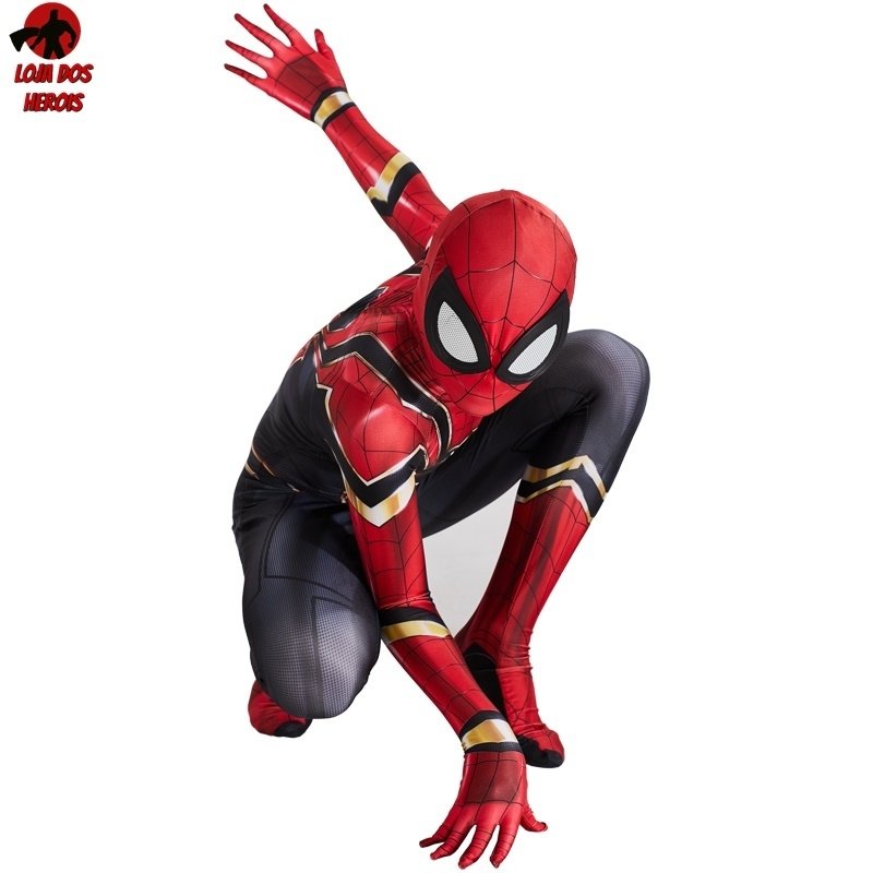 Iron Spider Costume - Kids Party Cosplay Suit