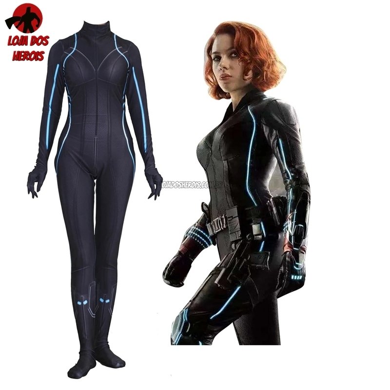Black Widow Avengers Costume - Women's Cosplay Suit