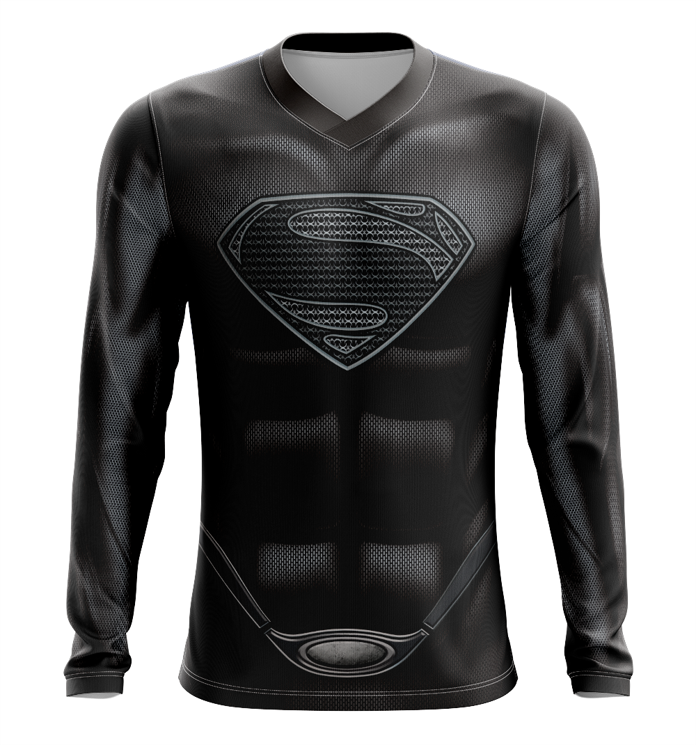 Superman Black Suit 3D Print Shirt - Short Sleeve