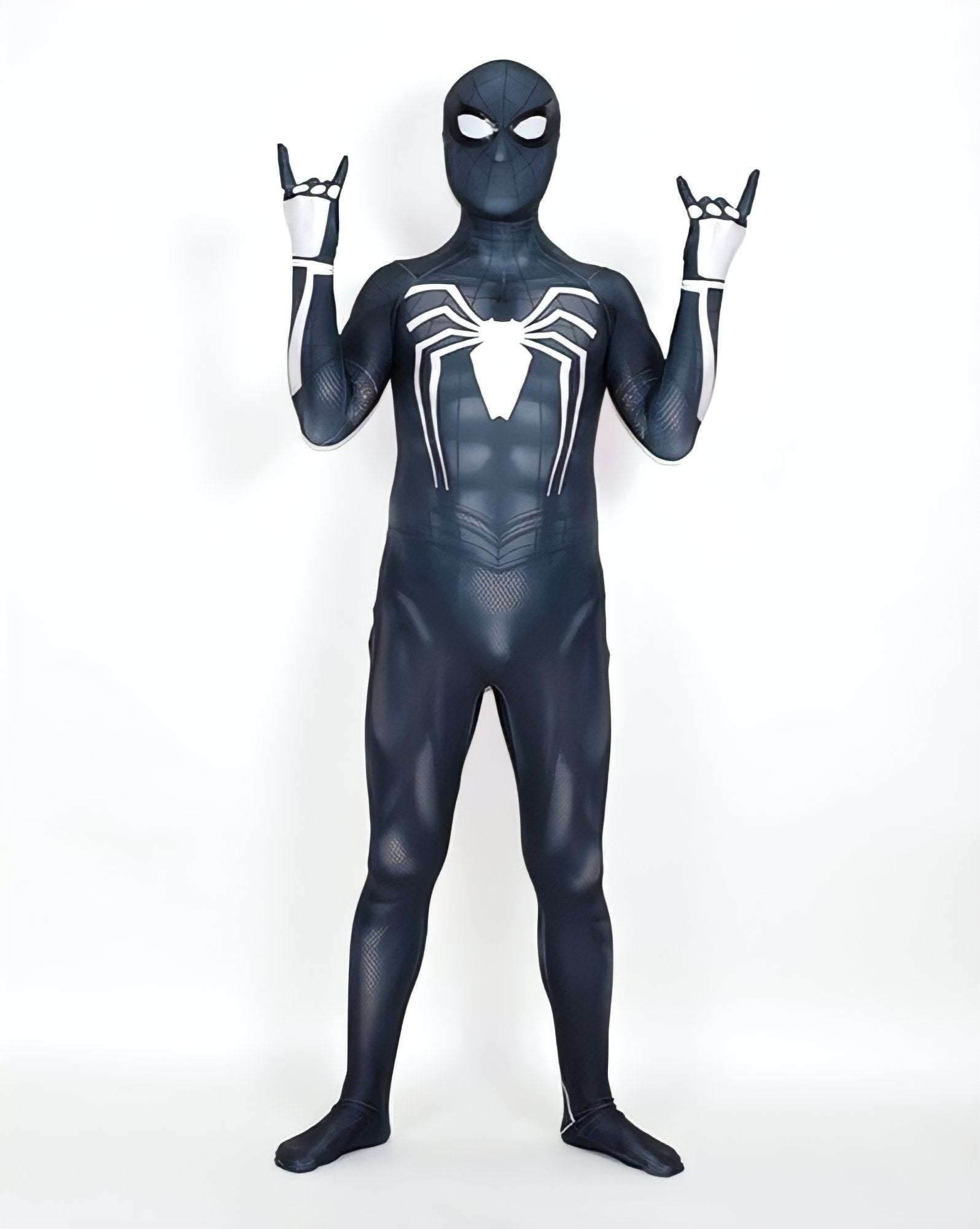 Spider-Man Black Suit PS4 Game Costume - Adult Premium Cosplay Suit