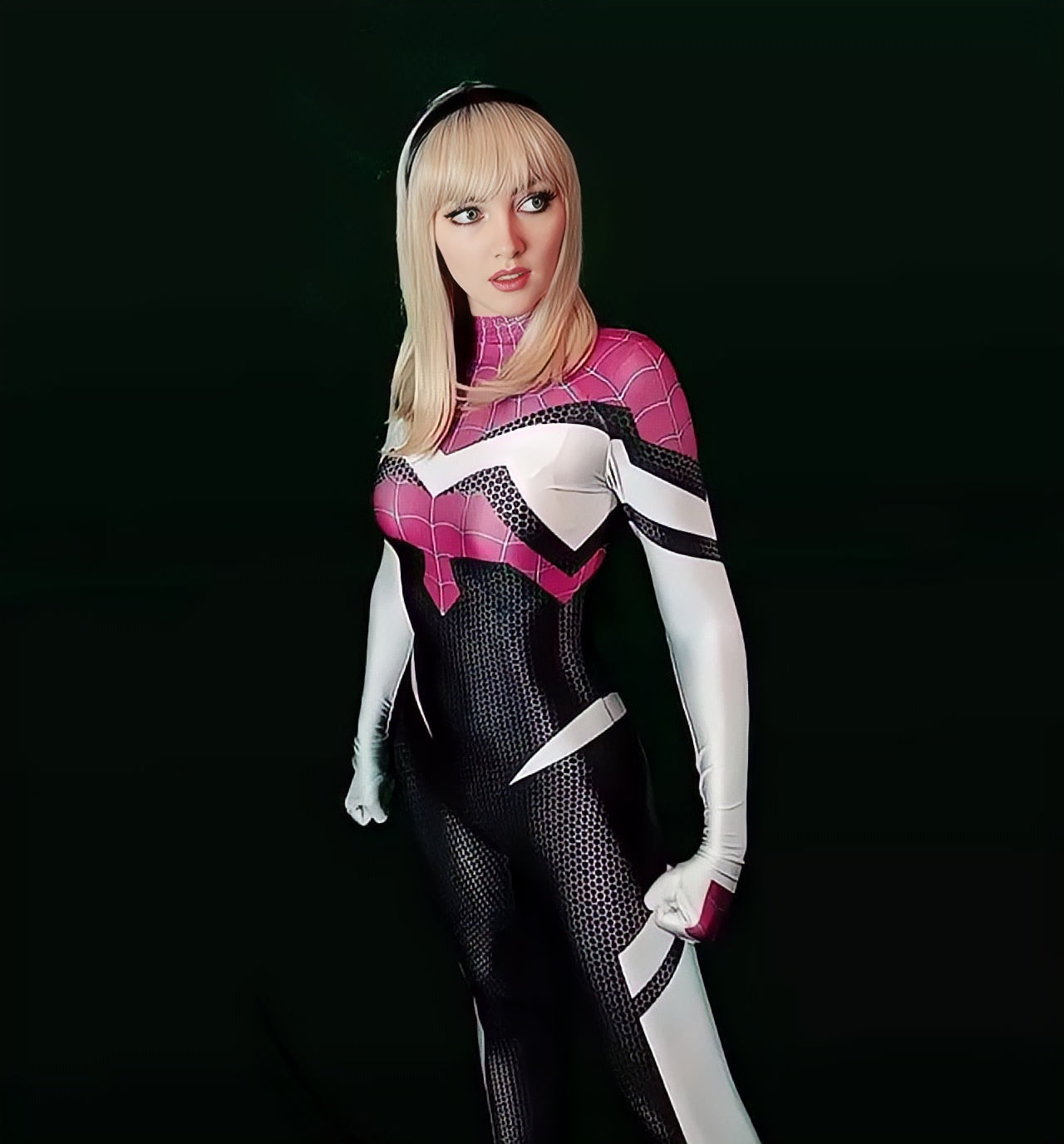 Spider-Gwen 2099 Costume - Women's Premium Cosplay Suit