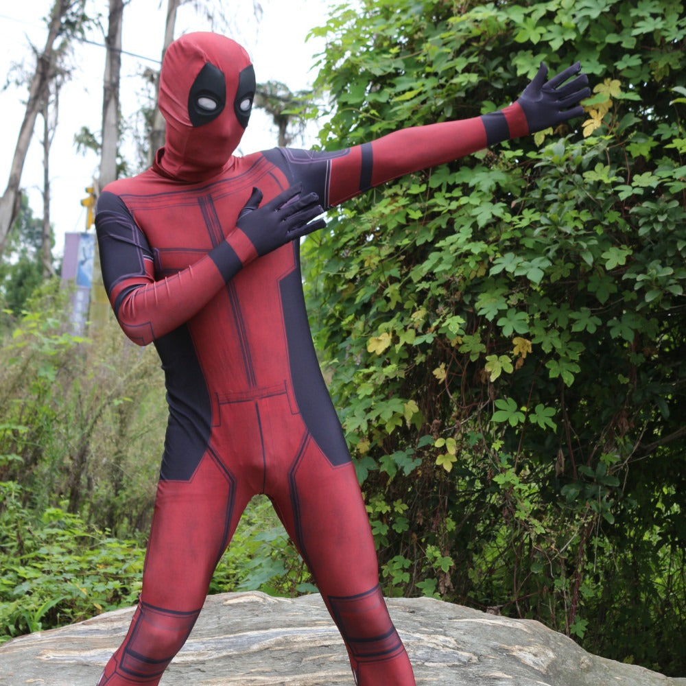 Classic Deadpool Costume - Adult & Kids Premium Cosplay Suit