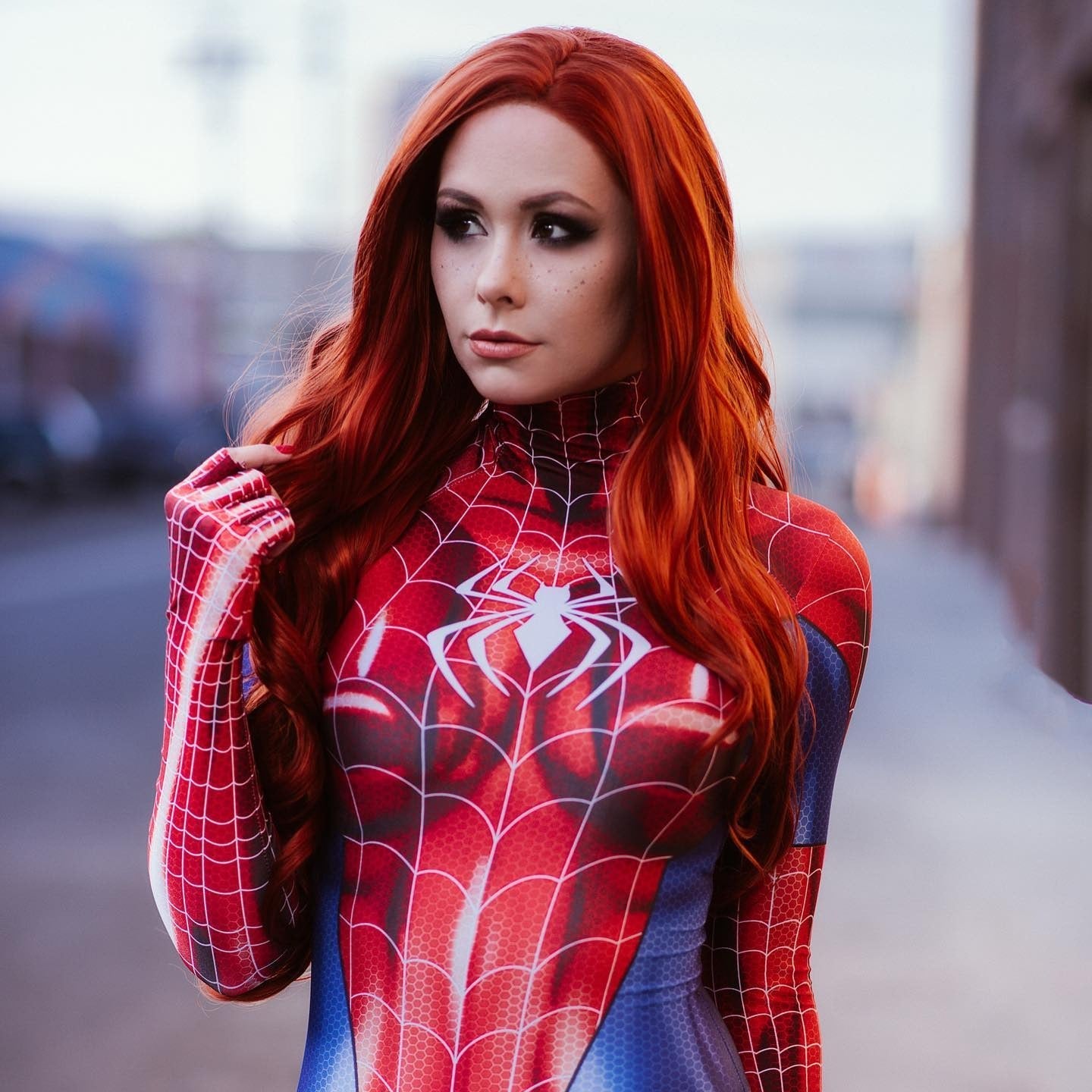 Mary Jane Spider-Woman Costume - Women's Cosplay Suit