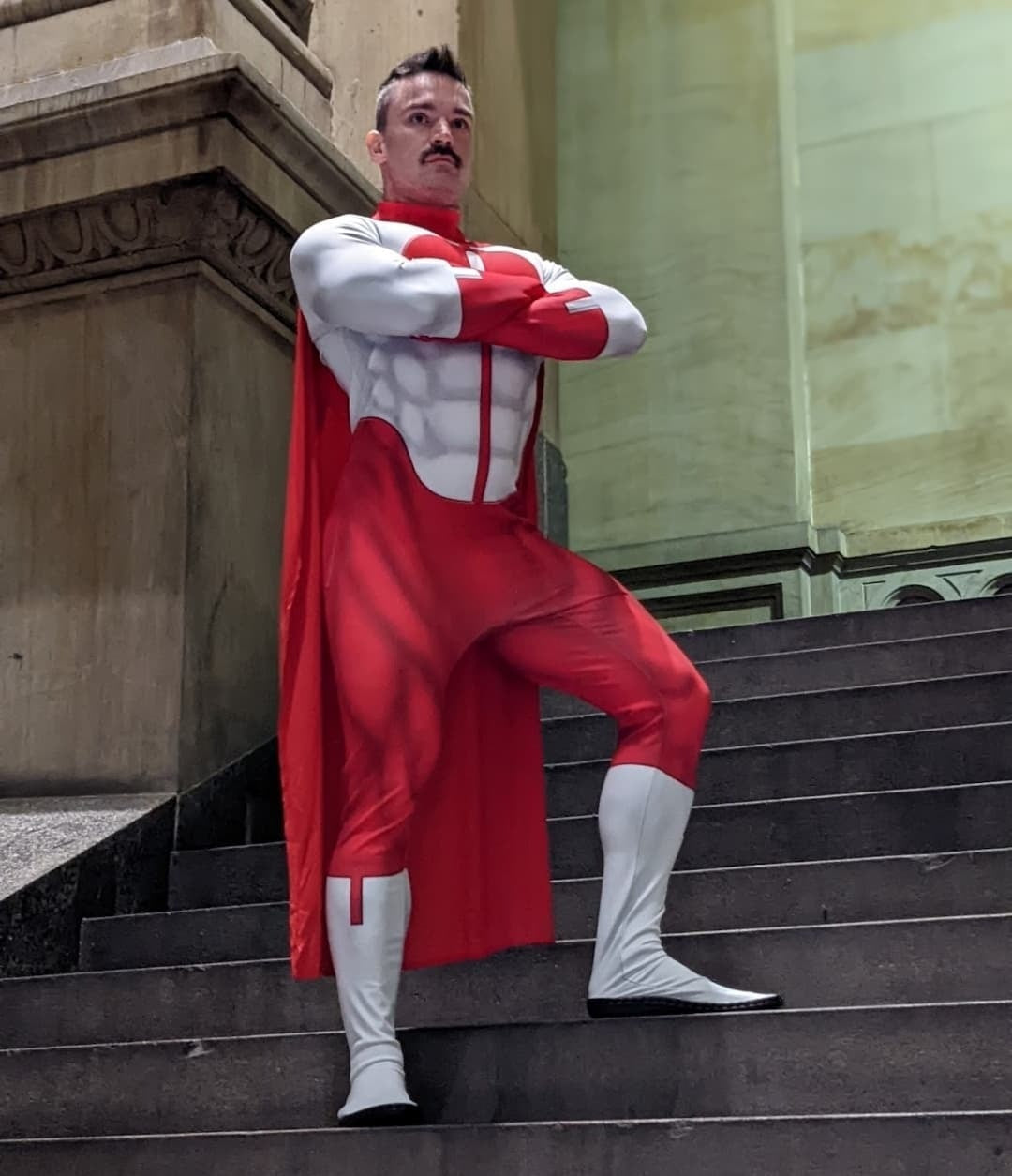 Omni-Man (Invincible) Costume with Cape - Adult & Kids Premium Cosplay