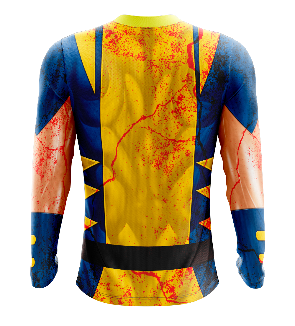 Wolverine (X-Men) 3D Print Shirt - Long Sleeve