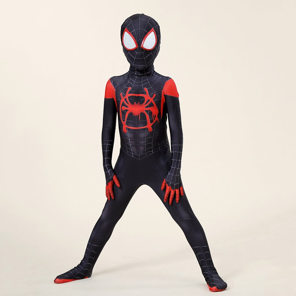 Miles Morales Costume - Spider-Verse Kids Cosplay Suit