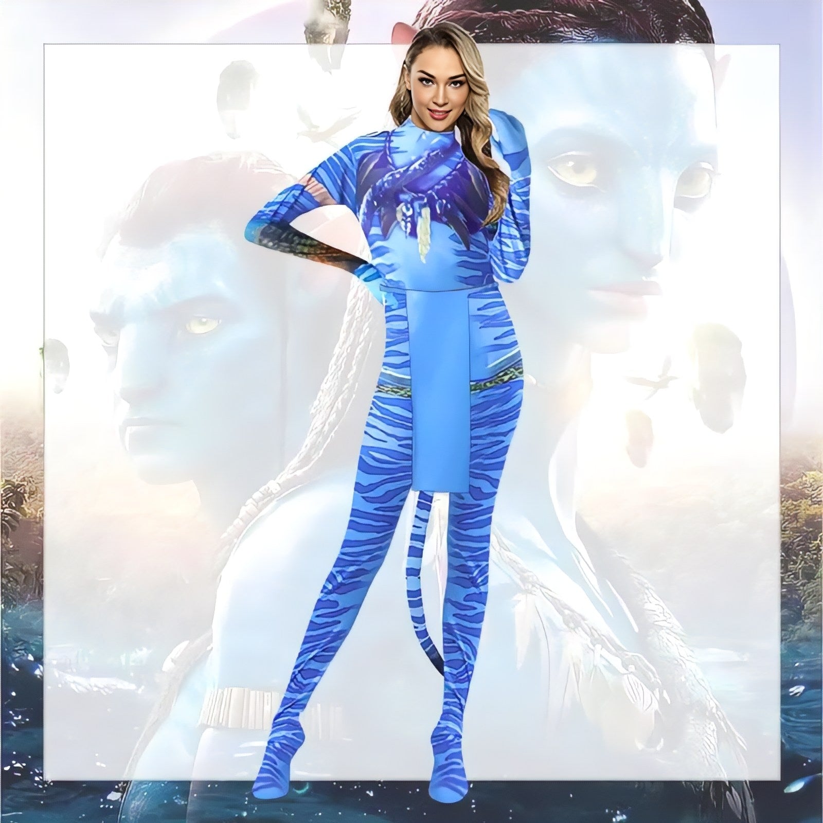 Avatar: The Way of Water Costume - Women's Premium Cosplay Suit