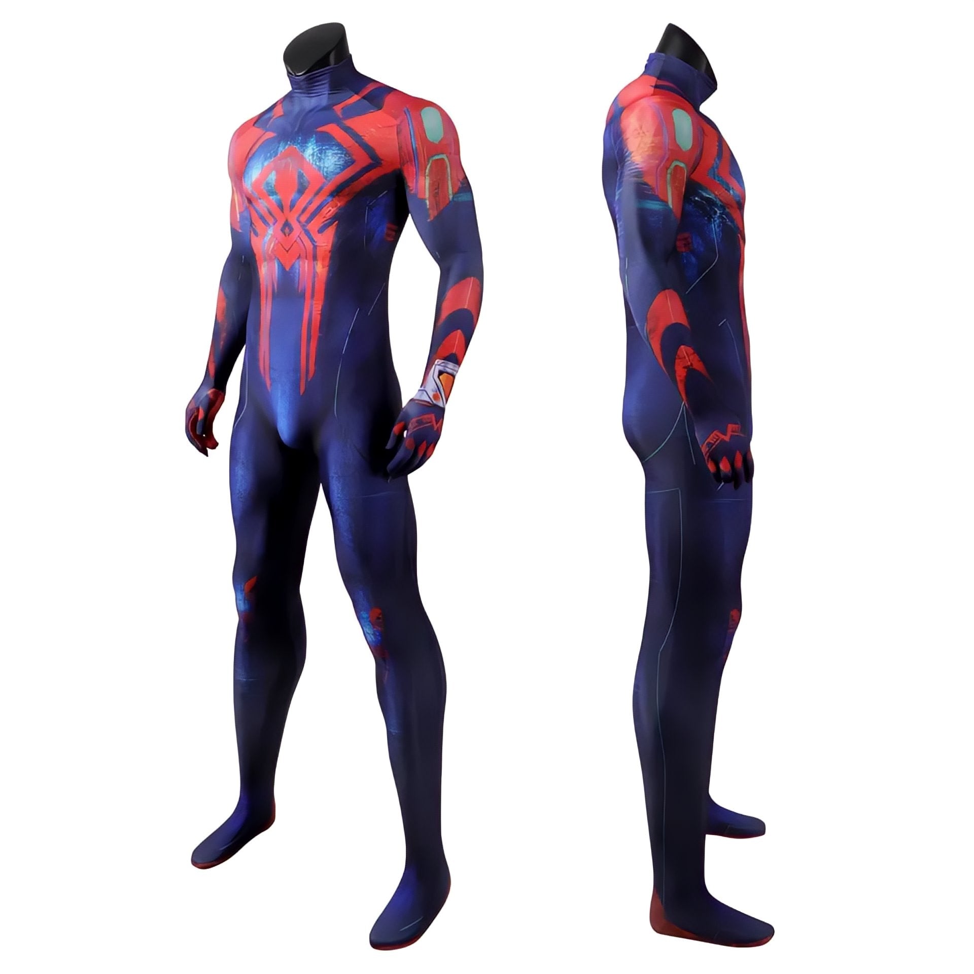Spider-Man 2099 (Miguel O'Hara) Spider-Verse Costume - Adult Premium Cosplay Suit