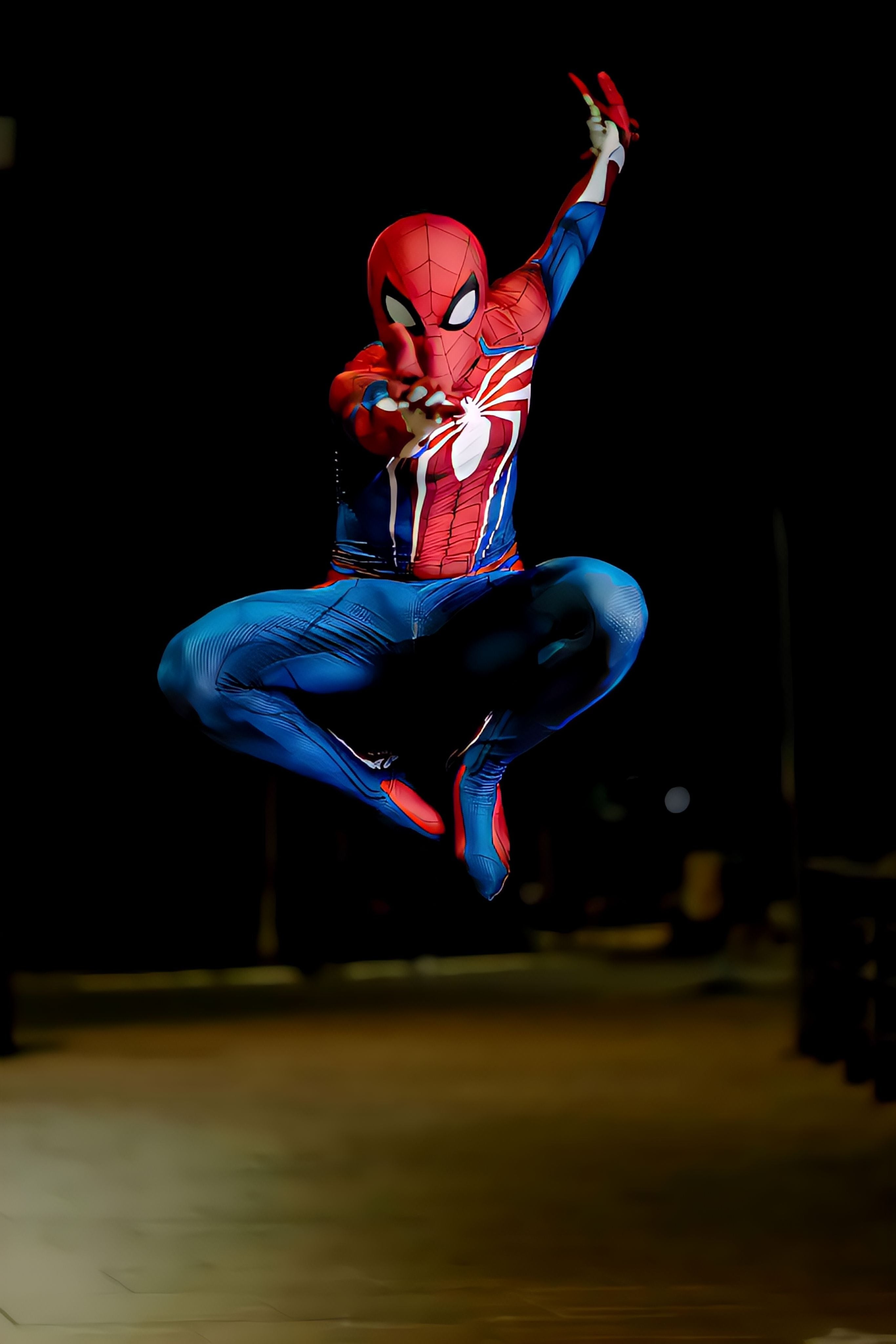 Spider-Man Advanced Suit Costume - PS4/PS5 Game Adult Cosplay Suit