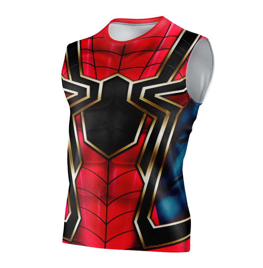 Iron Spider Avengers Endgame Dry Fit T-Shirt - Tank Top Cosplay Tee
