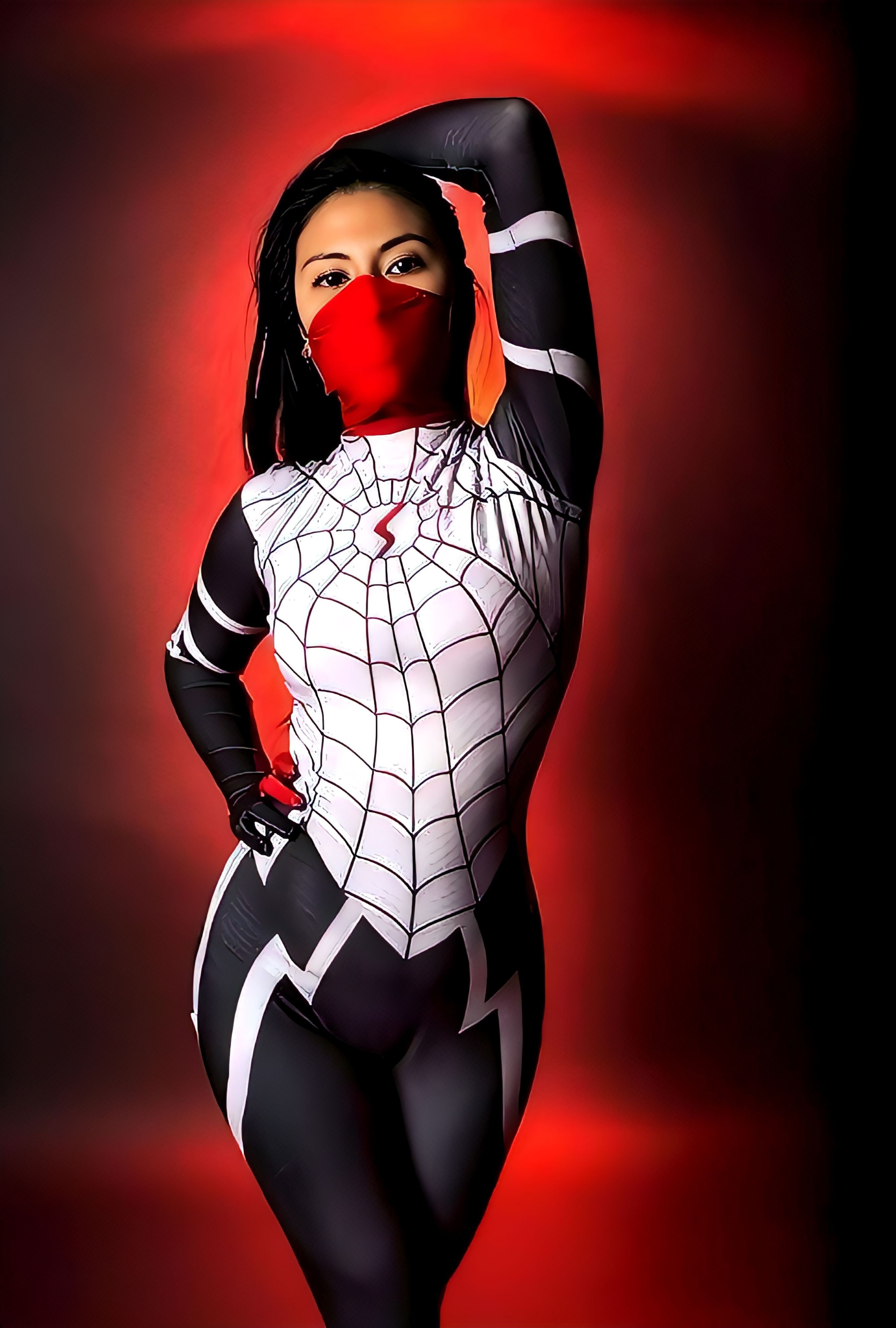Silk (Cindy Moon) Costume - Women's Premium Cosplay Suit
